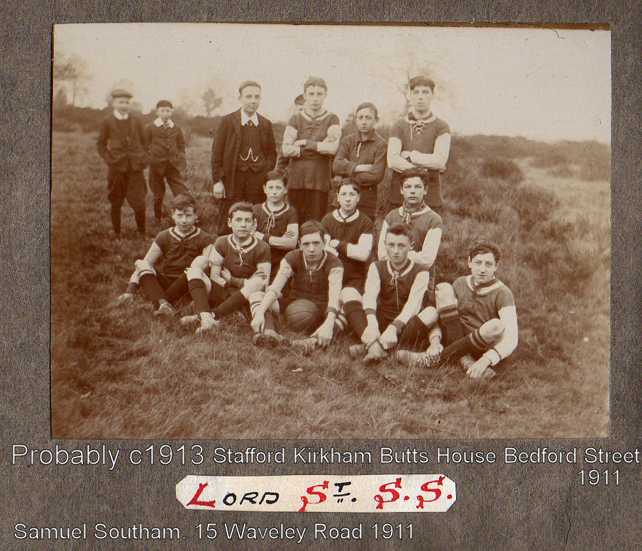 Lord StreetFootball Team 1923